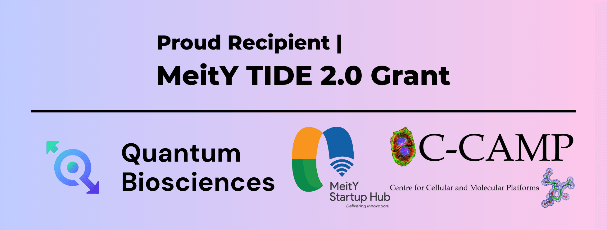 Quantum Biosciences Awarded Prestigious MeitY TIDE 2.0 Grant to Accelerate Deep-Tech Innovation